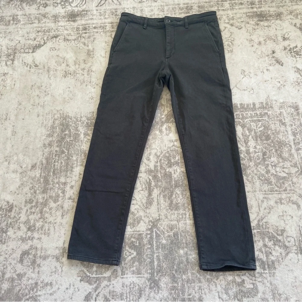 Rag & Bone Black Chinos Classic Straight-Leg - Picture 2 of 11